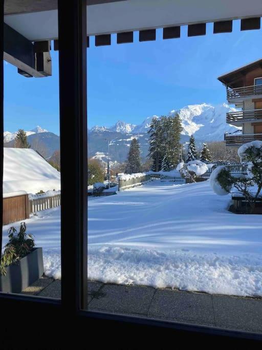 Апартаменты La Marmotte: Vue Mont Blanc, Terrasse, Parking Комблу Экстерьер фото