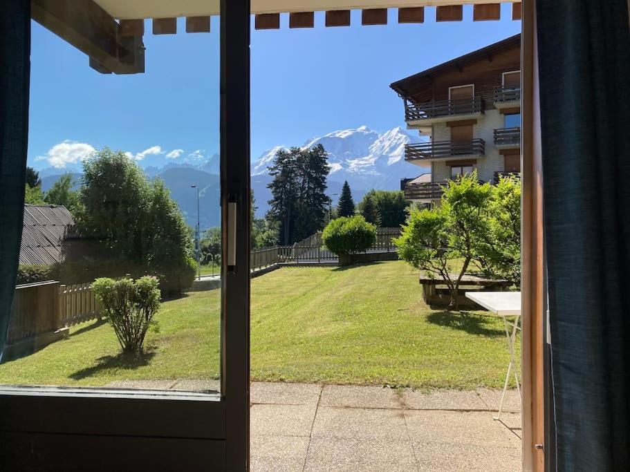 Апартаменты La Marmotte: Vue Mont Blanc, Terrasse, Parking Комблу Экстерьер фото